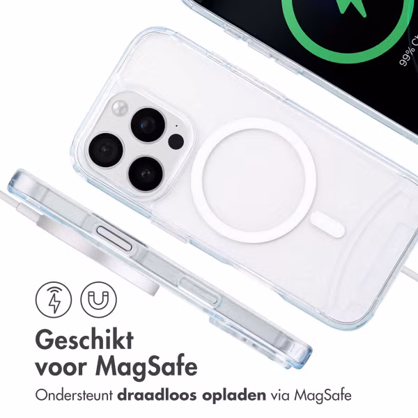 imoshion MagSafe Backcover met afneembaar koord Apple iPhone 16 Pro Max - Transparant