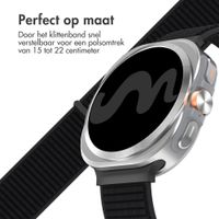 imoshion Nylon bandje Samsung Galaxy Watch Ultra (2024/2025) - Zwart