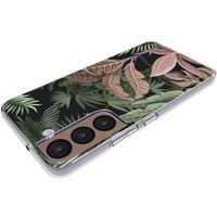 imoshion Design hoesje Samsung Galaxy S22 - Jungle - Groen / Roze