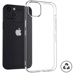 Accezz 100% Recycled Clear Backcover Apple iPhone 15 Plus - Transparant