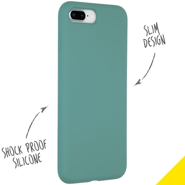 Accezz Liquid Silicone Backcover iPhone 8 Plus / 7 Plus