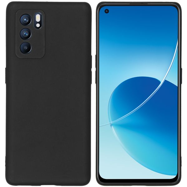 imoshion Color Backcover Oppo Reno 6 Pro 5G - Zwart