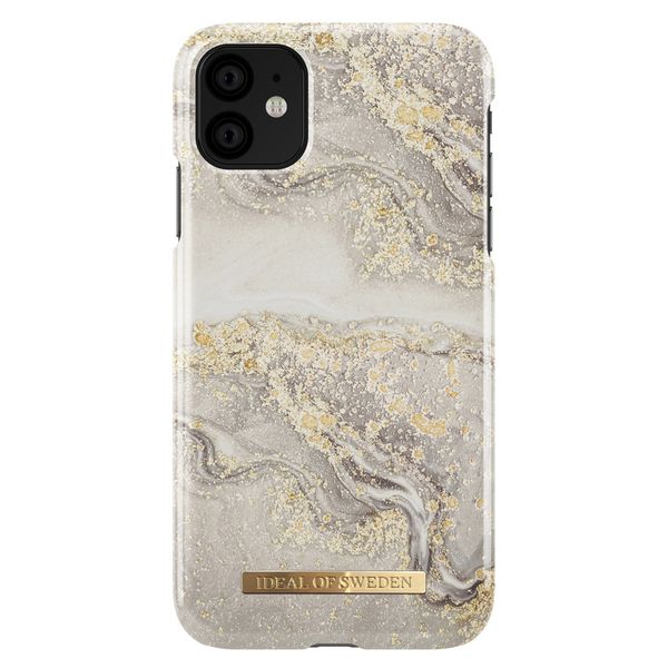 iDeal of Sweden Fashion Backcover iPhone 11 - Sparkle Greige Marble