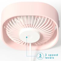 imoshion USB Bureau Ventilator - Roze