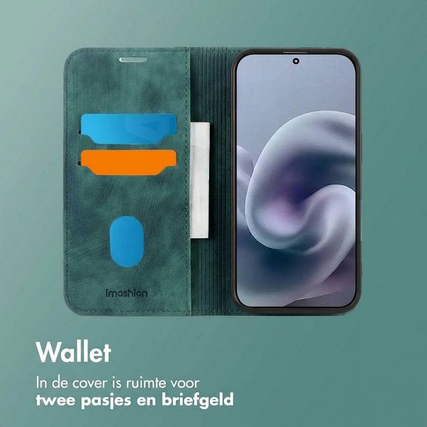 imoshion Slim Bookcase Motorola Moto G86 Power - Groen