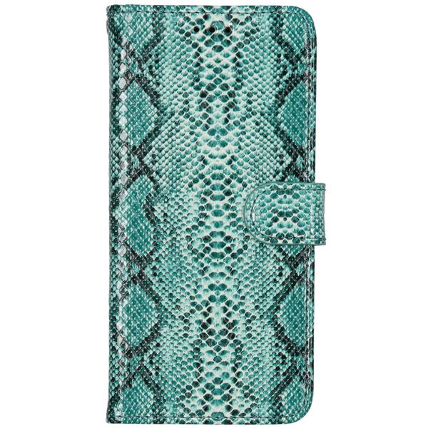 Slangenprint Bookcase Samsung Galaxy A51 - Groen