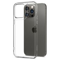 Spigen Quartz Hybrid Crystal Clear Backcover iPhone 14 Pro - Transparant