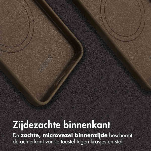 Accezz Vintage Leather Magsafe Backcover Samsung Galaxy S24 / S25 - Rustic Brown