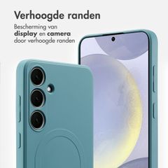 imoshion Color Backcover met MagSafe Samsung Galaxy S24 Plus - Smoke Green