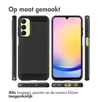 imoshion Brushed Backcover Samsung Galaxy A25 (5G) - Zwart