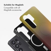Selencia Vivid Back Cover with MagSafe Samsung Galaxy S26 Ultra - Gradient Olive Dust
