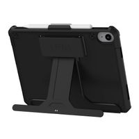 UAG Scout back cover with kickstand and hand strap Apple iPad 11 (2025) 11 inch A16 / iPad 10 (2022) 10.9 inch - Black