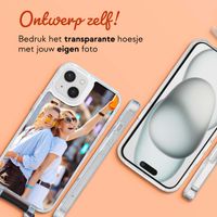 Ontwerp je eigen MagSafe Backcover met afneembaar koord Apple iPhone 15 - Transparant