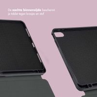 Selencia Vivid tablethoes Apple iPad Air 11 inch (2025) M3 / (2024) M2 / Air 5 (2022) / Air 4 (2020) - Marble Plum