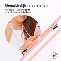 imoshion Siliconen hoesje met koord Samsung Galaxy S20 FE - Roze