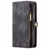 CaseMe Luxe Lederen 2 in 1 Portemonnee Bookcase iPhone Xr