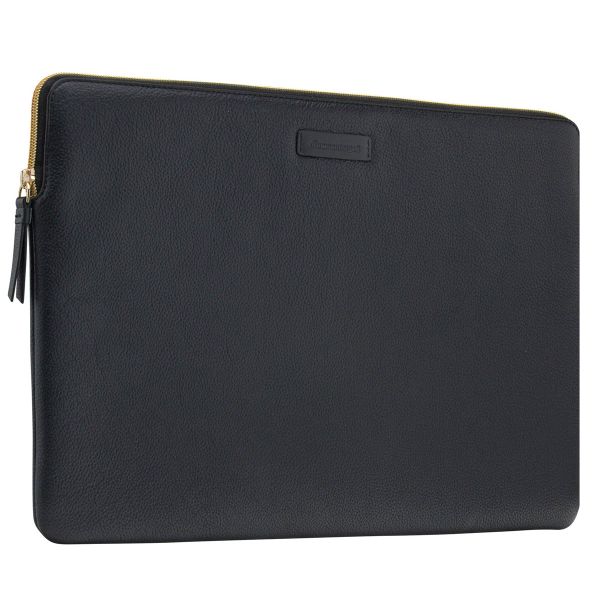 dbramante1928 Paris Sleeve - Laptop hoes 15-16 inch - Echt leer - MacBook Pro 15 inch - Night Black