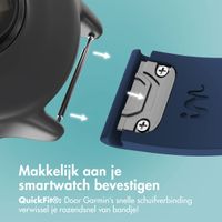 imoshion QuickFit® Siliconen bandje  - Garmin 22 mm aansluiting - Donkerblauw
