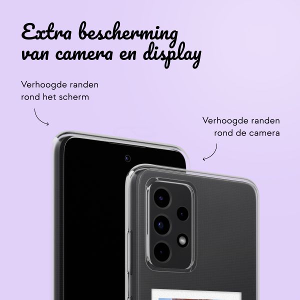 Hoesje met eigen foto en/of tekst Samsung Galaxy A52(s) (5G/4G) - Polaroid