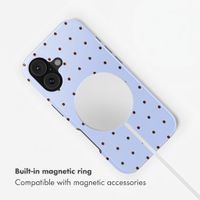 Selencia Vivid Back Cover with MagSafe Apple iPhone 16 - Happy Dots Digital Sky