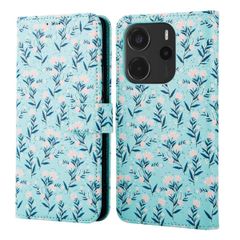 imoshion Design Bookcase Xiaomi Redmi Note 14 (4G) - Blue Flowers