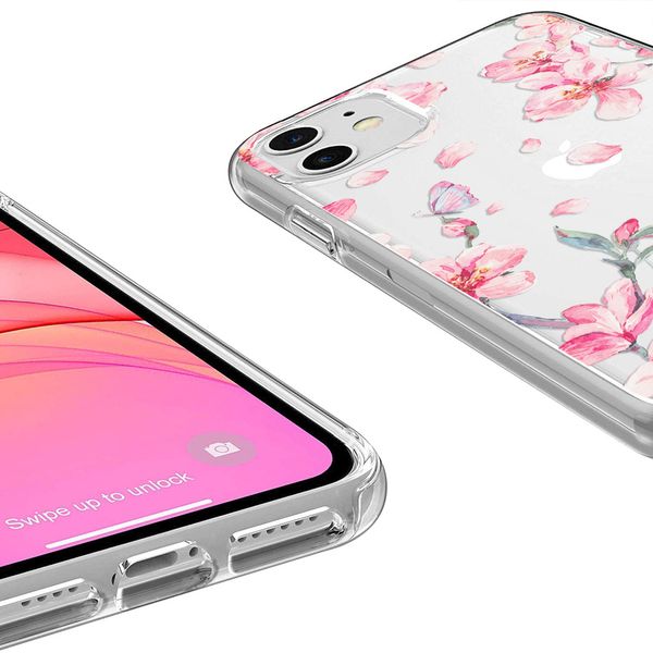 imoshion Design hoesje Apple iPhone 11 - Blossom Watercolor
