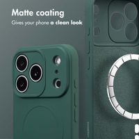 imoshion Colour Back Cover with MagSafe Apple iPhone 17 Pro Max - Dark Green