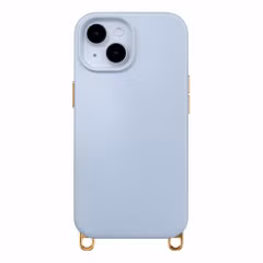 Selencia Rivièra MagSafe Backcover met afneembare haakjes Apple iPhone 14 / 13 - Powder Blue