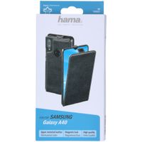 Hama Smartcase Samsung Galaxy A40 - Zwart