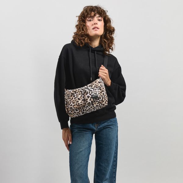 Wouf Downtown Crossbody Bag - Tas met panterprint dames - Kim