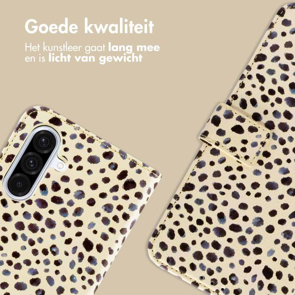 imoshion Design Bookcase Samsung Galaxy A26 - Black And White Dots