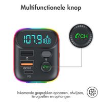 imoshion FM Transmitter met USB-C poort & Quick Charge - Zwart