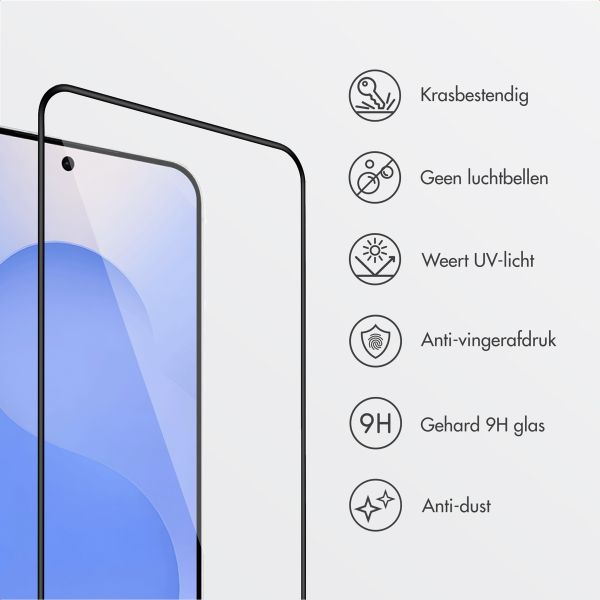 Accezz Gehard Glas Screenprotector + Applicator Samsung Galaxy S24 / S25