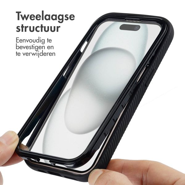 imoshion 360° Full Protective Case Apple iPhone 15 - Zwart