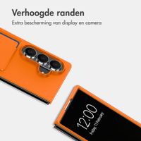 imoshion Backcover met pashouder Samsung Galaxy Z Fold 8 Ultra - Oranje
