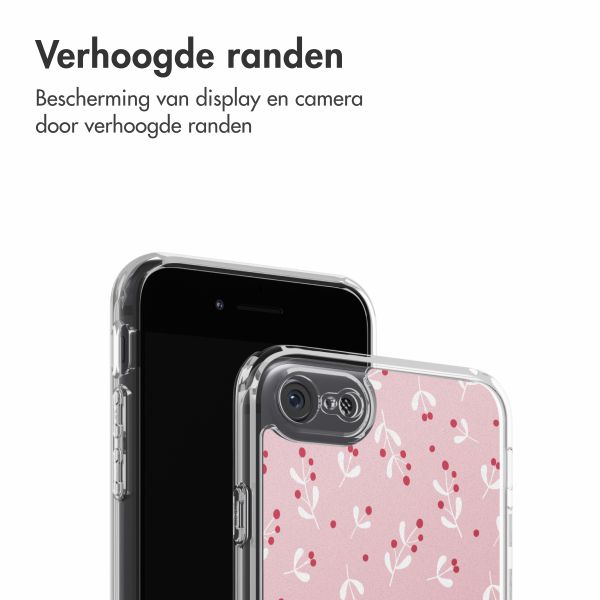 imoshion Design hoesje Apple iPhone SE (2022 / 2020) / 8 / 7 - Berries Blush