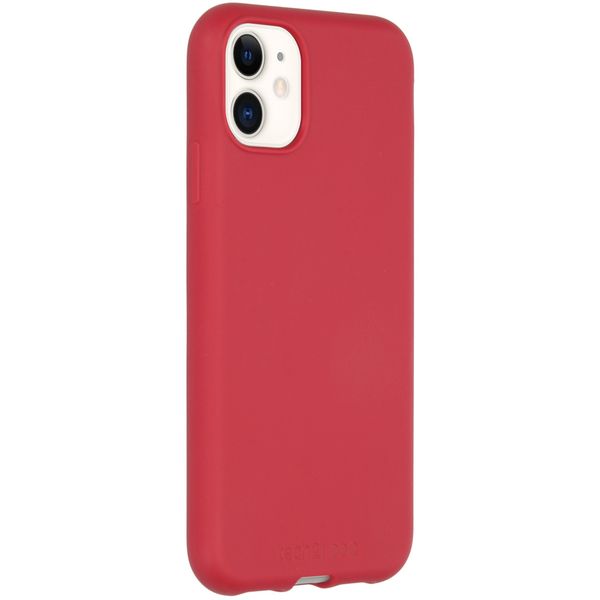 Studio Colour Antimicrobial Backcover iPhone 11 - Terra Red