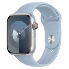 Apple Sport Band Apple Watch Series 1 t/m 11 / SE / Ultra (44/45/46/49 mm) - Maat M/L - Light Blue