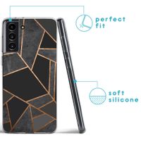 imoshion Design hoesje Samsung Galaxy S21 - Black Graphic