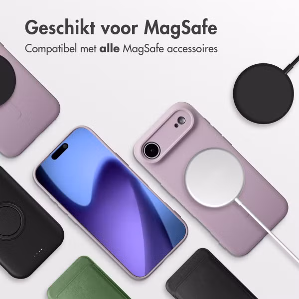 imoshion Color Backcover met MagSafe Apple iPhone Air - Paars