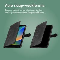imoshion Mandala Bookcase Apple iPad 6 (2018) 9.7 inch / iPad 5 (2017) 9.7 inch / Air 2 (2014)/Air 1 (2013) - Zwart