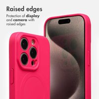 imoshion Colour Back Cover with MagSafe Apple iPhone 15 Pro - Neon Pink