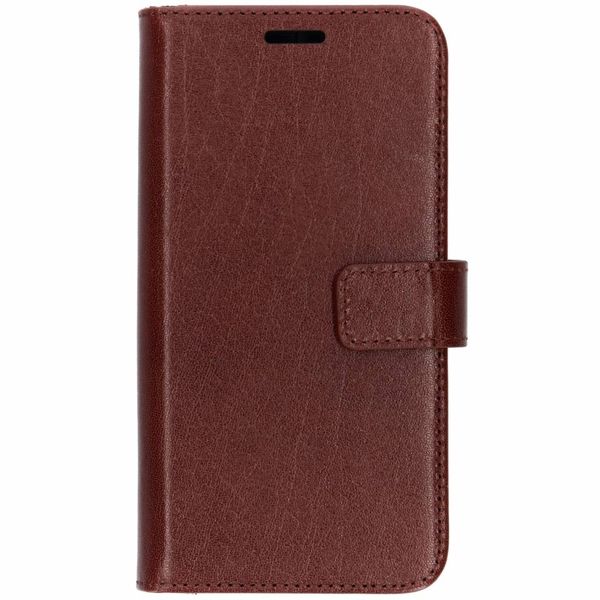 Valenta Leather Bookcase Samsung Galaxy S10e - Bruin