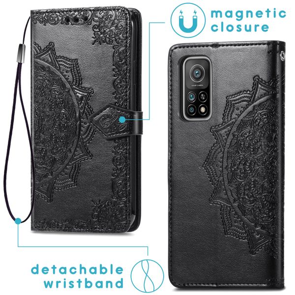 imoshion Mandala Bookcase Xiaomi Mi 10T (Pro) - Zwart