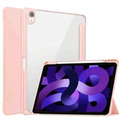 imoshion Trifold Hard Case Book Cover Apple iPad Air 11 inch (2026) M4 / (2025) M3 / (2024) M2 / Air 5 (2022) / Air 4 (2020) - Pink