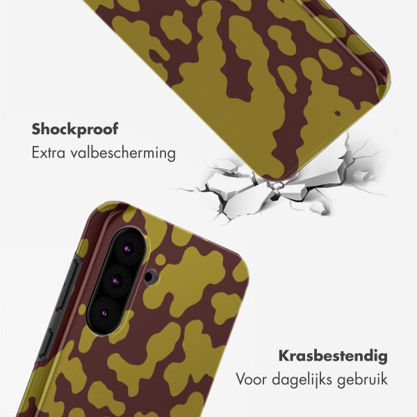 Selencia Vivid Backcover Samsung Galaxy A36 / A56 - Moo'd Olive Dust