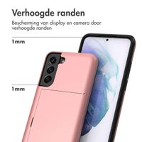 imoshion Backcover met pasjeshouder Samsung Galaxy S21 - Rosé Goud