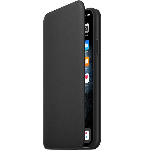 Apple Leather Folio Bookcase Apple iPhone 11 Pro Max - Black