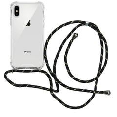 imoshion Backcover met koord Apple iPhone X / Xs - Zwart & Goud