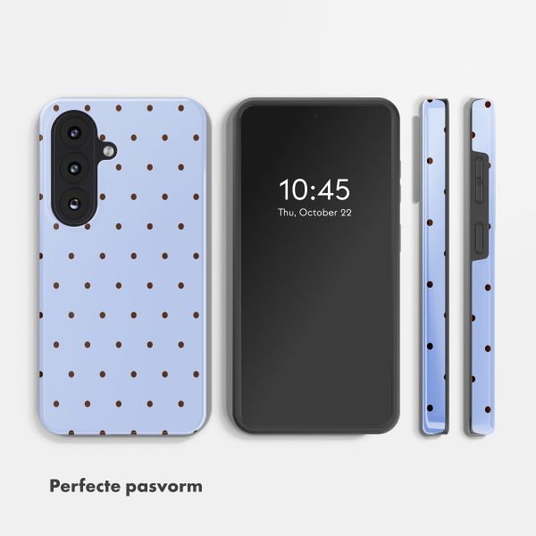 Selencia Vivid Backcover met MagSafe Samsung Galaxy S26 FE - Happy Dots Digital Sky